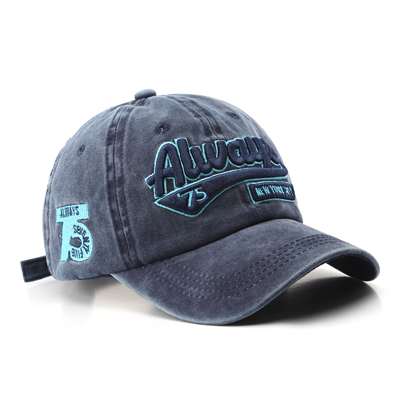 Letter Embroidery Baseball Cap