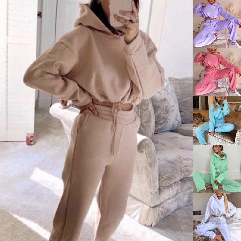 Women 2 Piece Sweatsuits Tracksuits Sexy Long Sleeve