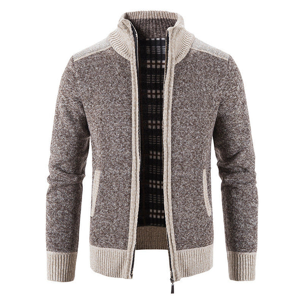 Cardigan Sweater Father Wear Outer Wear Knitted Cardigan