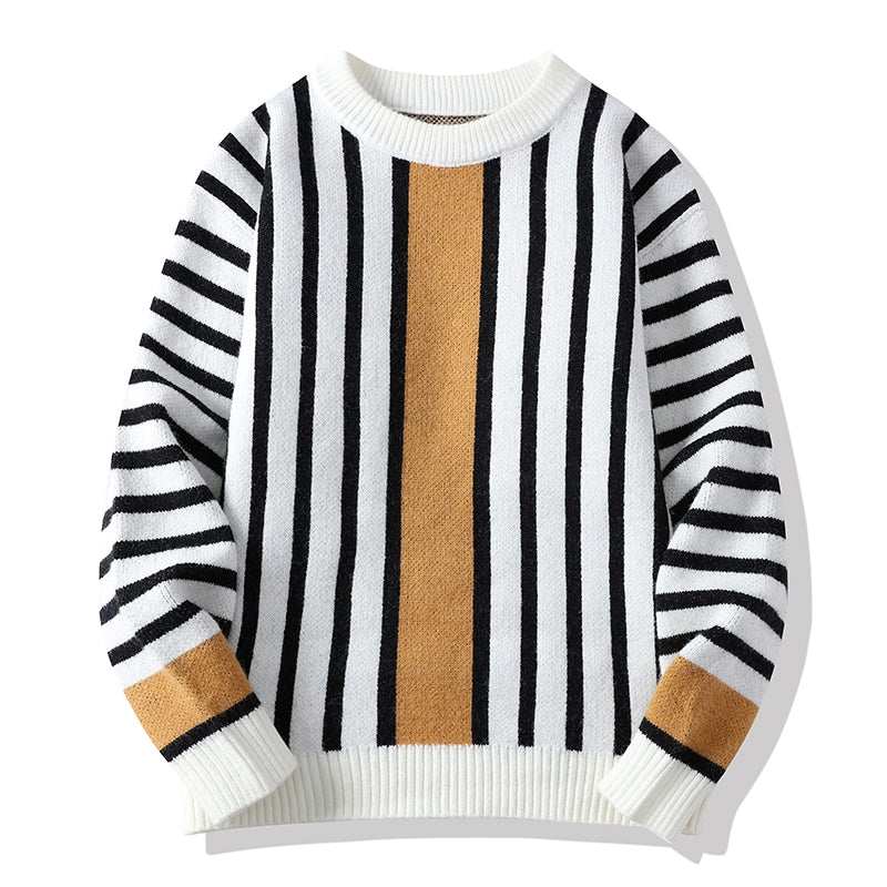 Men Loose Casual Soft Warm Fall Winter Cashmere Knitted Sweater