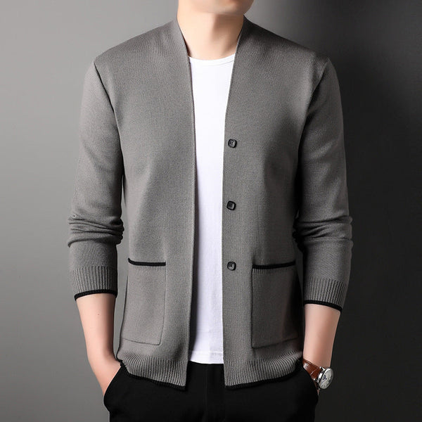 Fastener Sweater for men