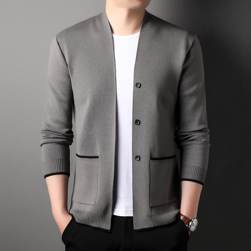 Fastener Sweater for men