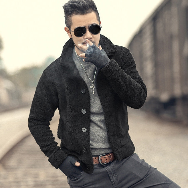 Fur Collar Fleece Jacket