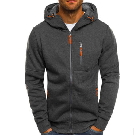 Men Hooded Cotton Jacket