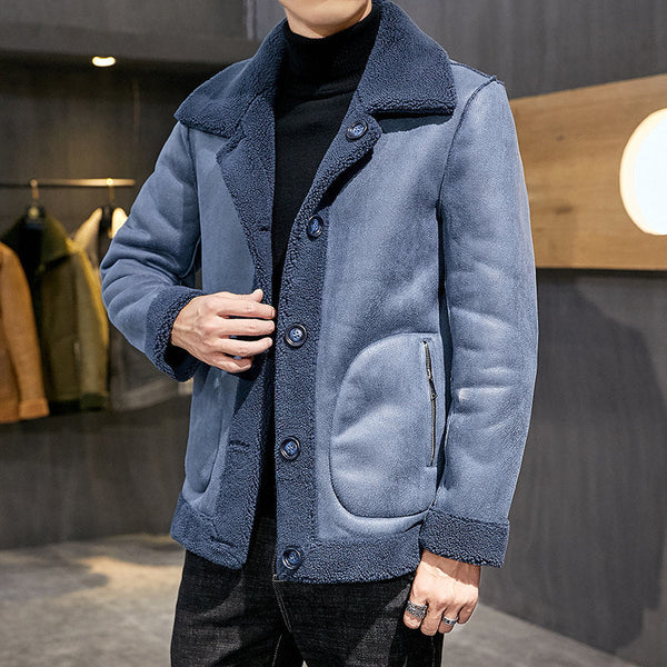 lamb fur coat both sides