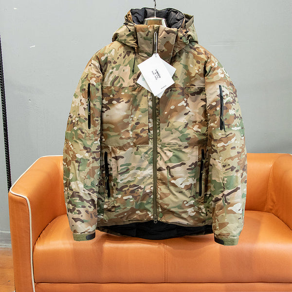 Men's Outdoor Mountaineering Camping Thermal Waterproof Down Jacket