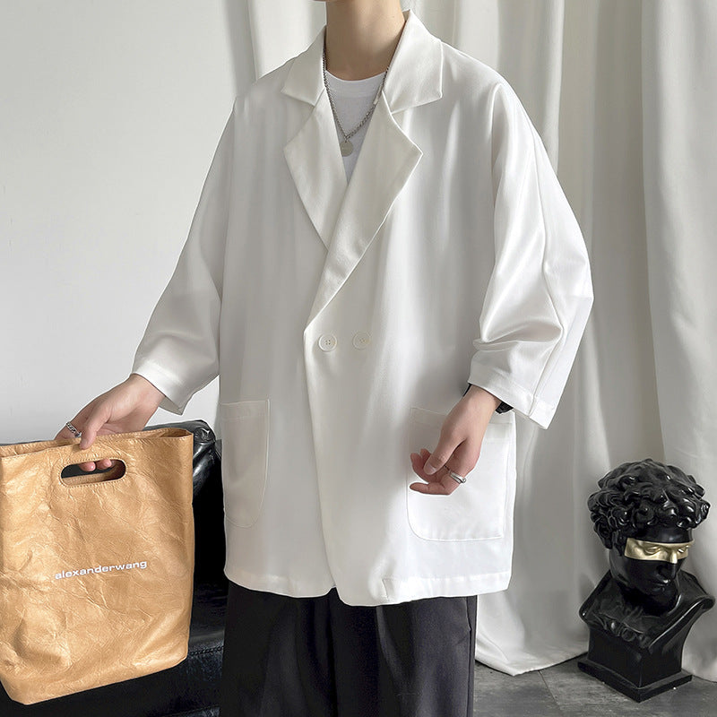 Leisure Fashion Loose Three-quarter Sleeve Suit Jacket