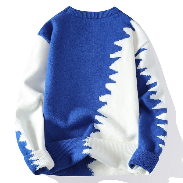 Round Neck Warm Men's Sweater