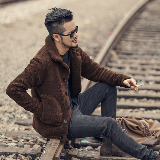 Fur Collar Fleece Jacket