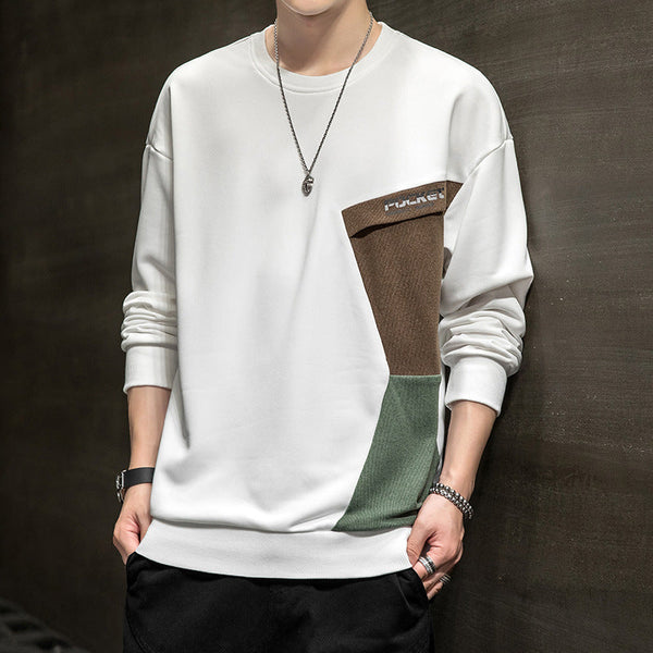 Double-sided Velvet Loose Trend Round Neck sweatshirt