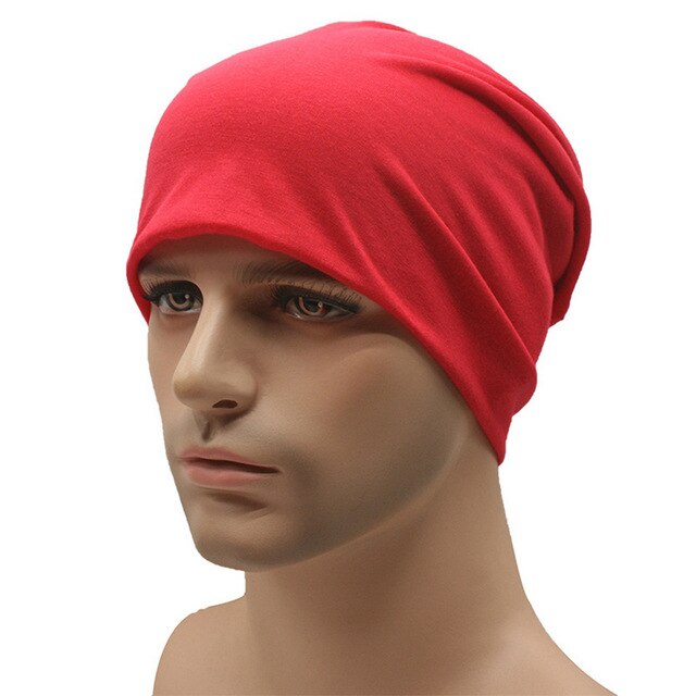 Candy color thin breathable cap