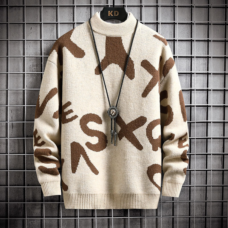 Men's Half Turtleneck Sweater