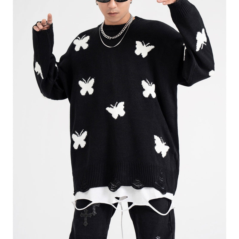 Lazy Wind Round Neck Couple's Sweater