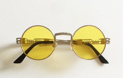 Men Classic round Sunglasses