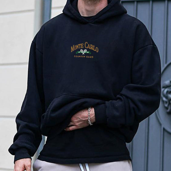 Men's hooded sweatshirt