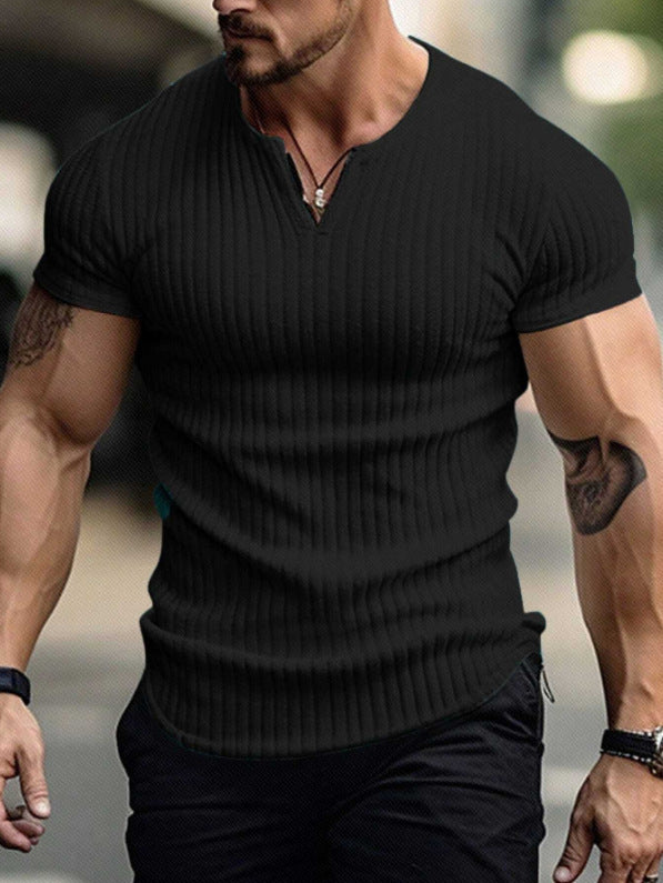 Slim-fitting Men's Short Sleeve t-shirt