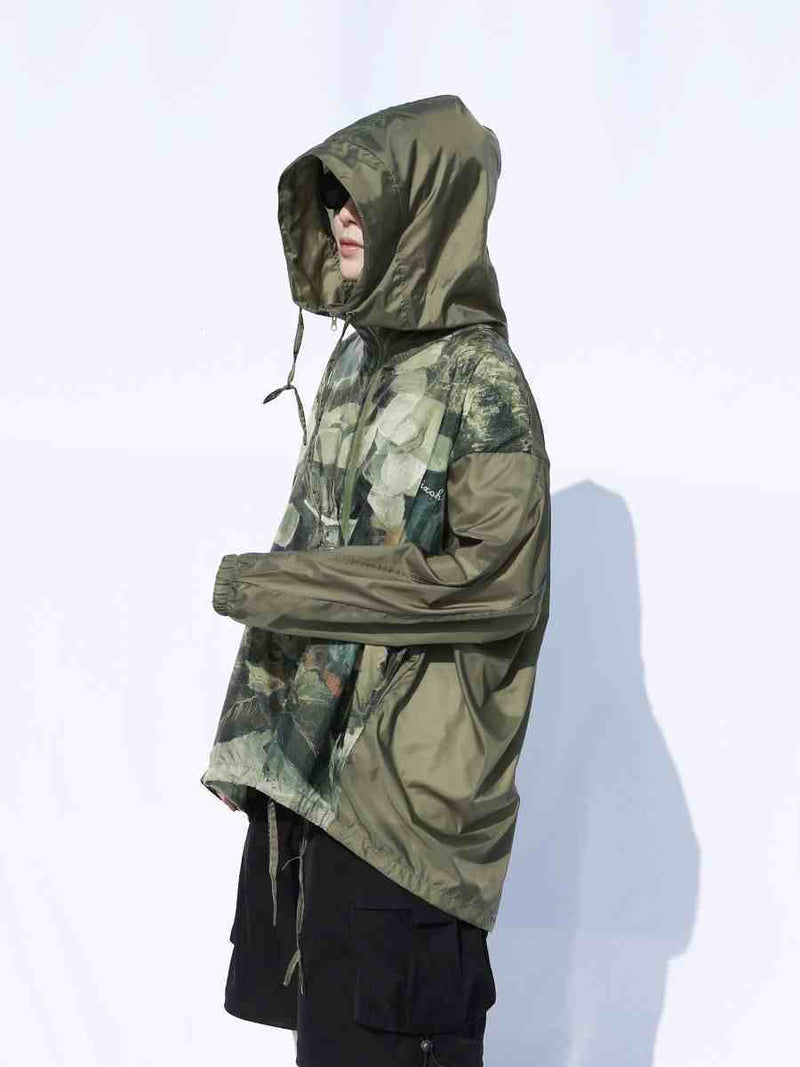 Men's Summer Thin Breathable hoodie