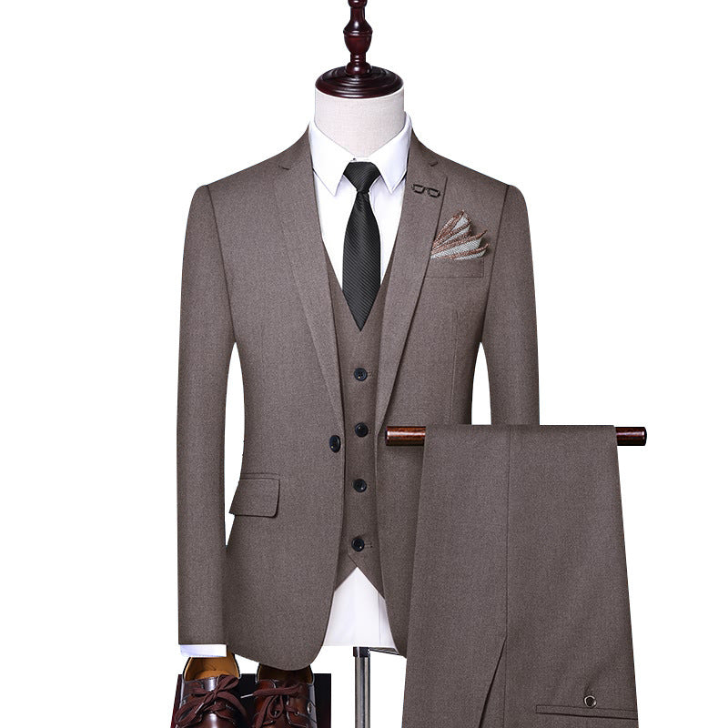 Men's Spring And Autumn Business Groom Banquet Marriage Dress suit