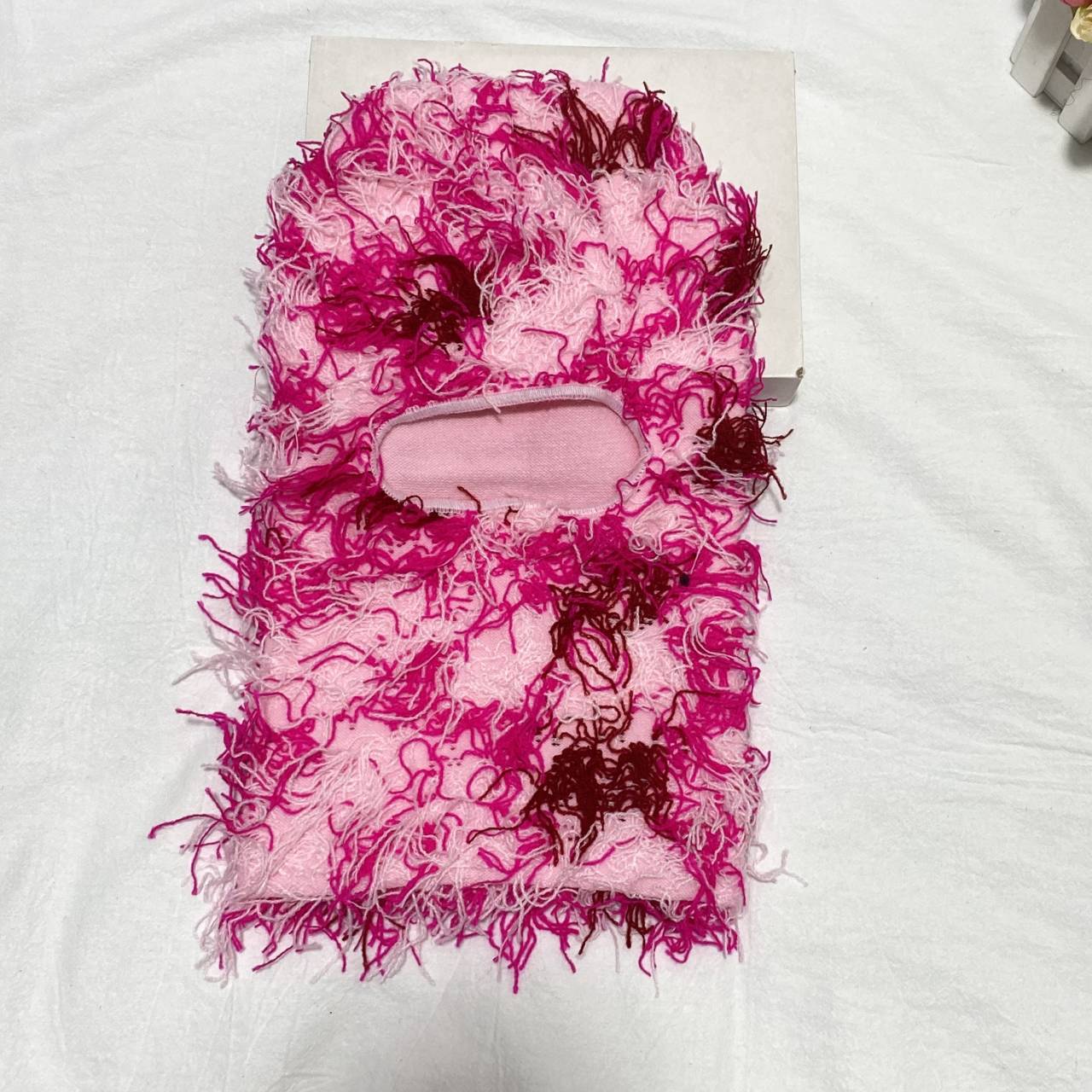 Balaclava Men's And Women's Knitted Camouflage Headgear Wool Hat