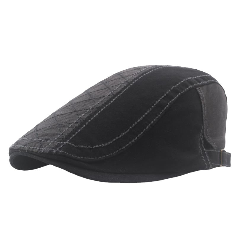 Adjustable Color Matching Men's Newsboy Beret