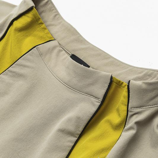 Color Matching Outdoor Sun Protection UPF50 Stand Collar Double Open Zipper Jacket