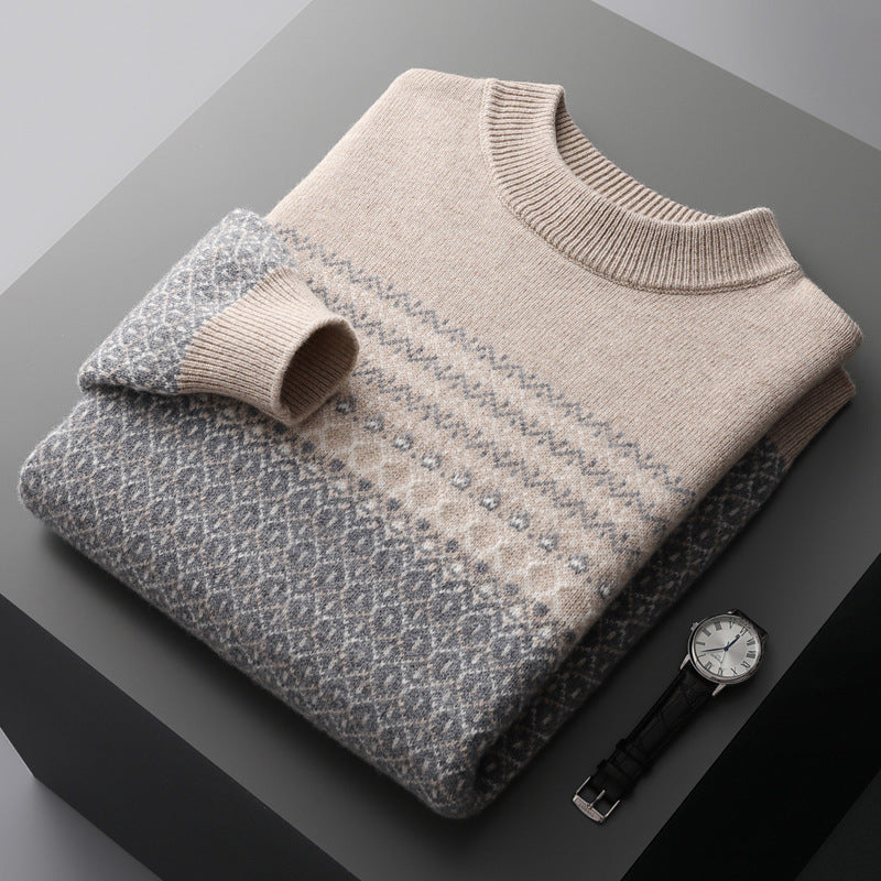 Men's Pure Wool Sweater