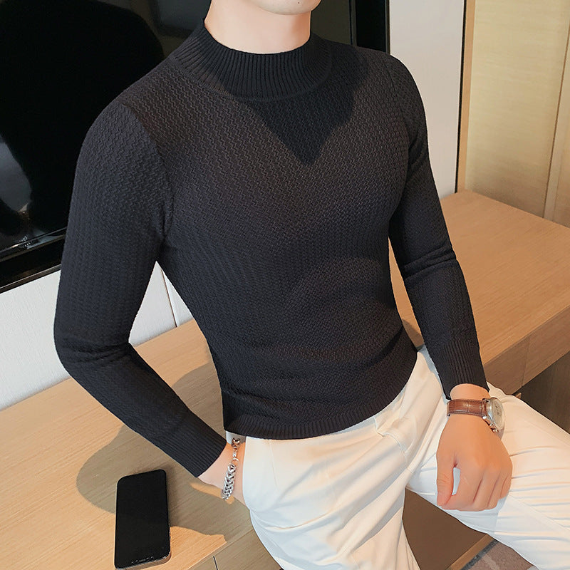 Men's Knitwear Autumn And Winter Thickened Sweater