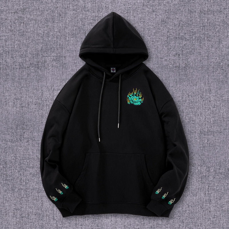 Men's Casual Heavy Embroidered Hoodie