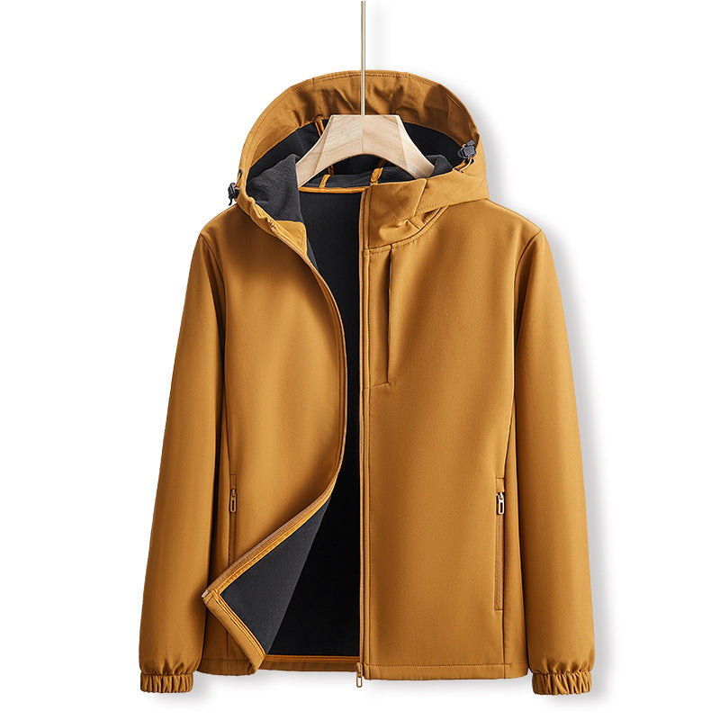 Soft Shell Men's FallWinter Outdoor Shell Jacket