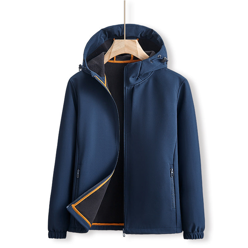 Soft Shell Men's FallWinter Outdoor Shell Jacket