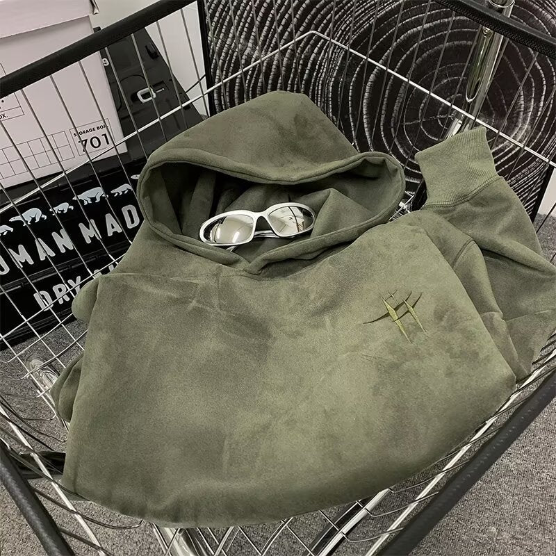 Autumn And Winter Retro Hooded Sweater
