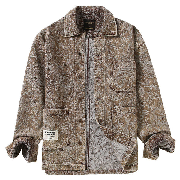 Heavy Craft Wash Denim shirt jacket
