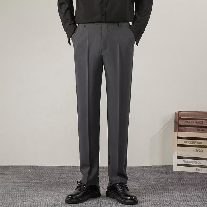 Men's Straight Casual Suit Pants