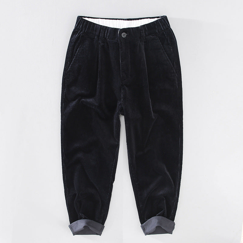 Corduroy Loose Casual Pants Men