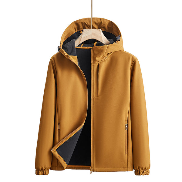 Soft Shell Men's FallWinter Outdoor Shell Jacket