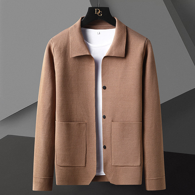 Slim Youth Middle-aged People's Casual All-matching Coat