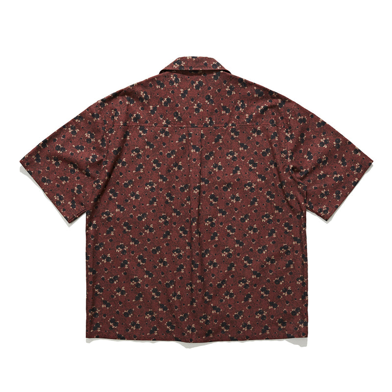 Summer Retro Printed Men's Short Sleeve shirt