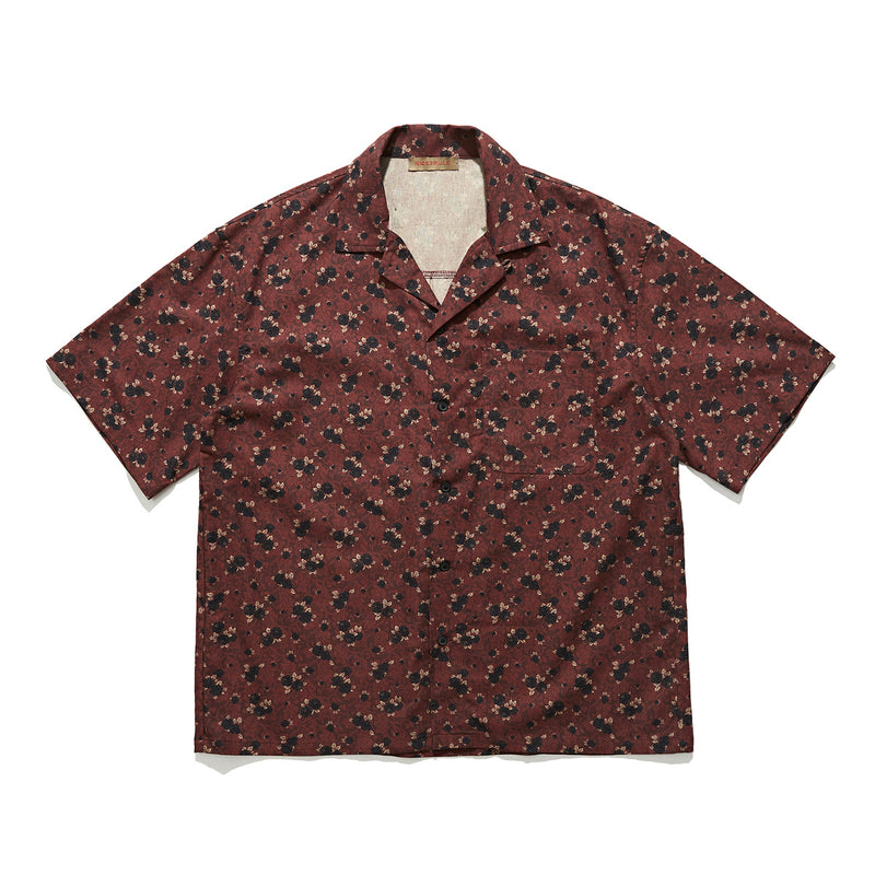 Summer Retro Printed Men's Short Sleeve shirt