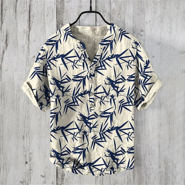 National Bamboo Printing Men's Shirt