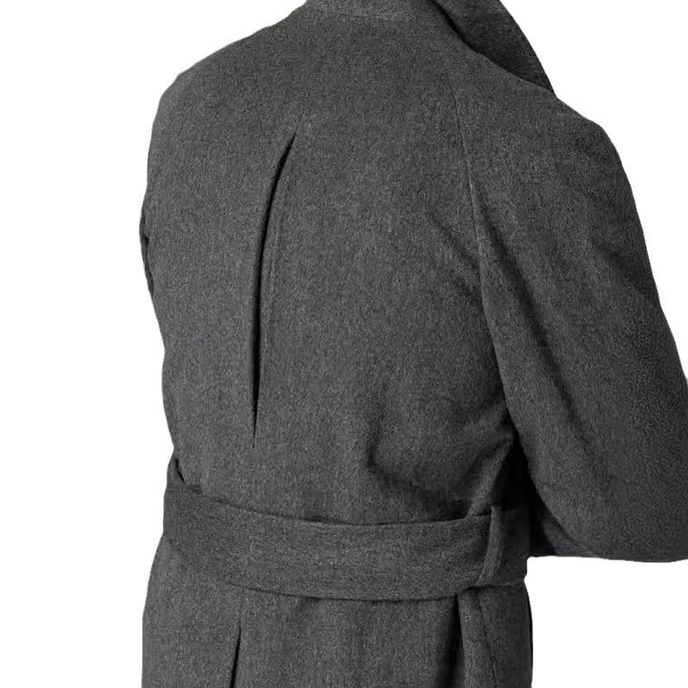 Men's Raglan Sleeves Woolen Coat