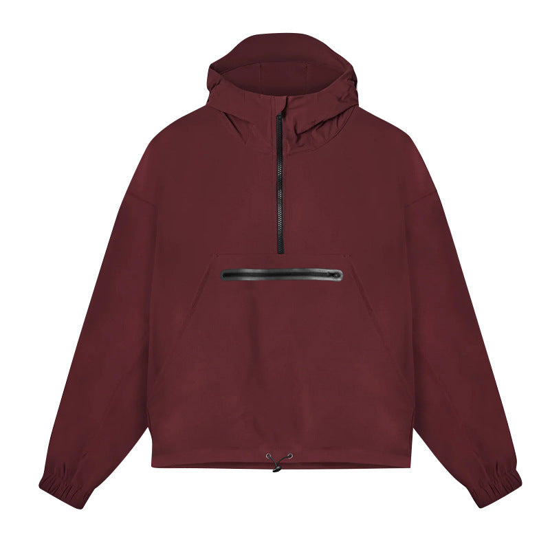 Multi-pocket Casual Long Sleeve Men's hoodie