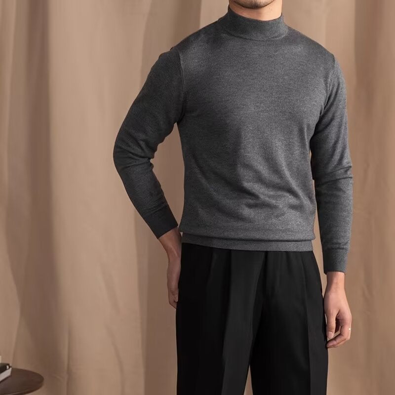 Turtleneck Slim Fit All-matching Warm Bottoming Sweater
