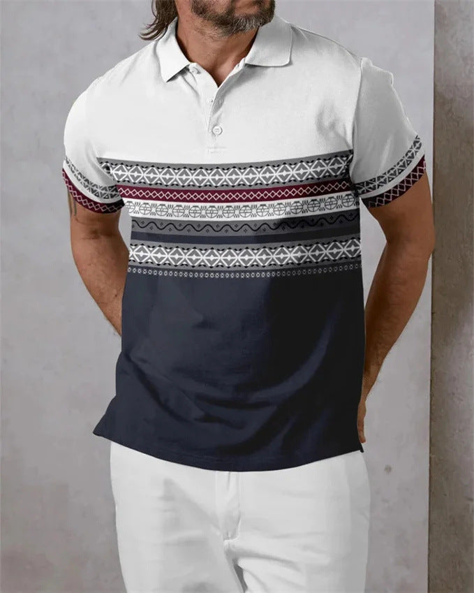 Summer Men's Short Sleeve t-shirt