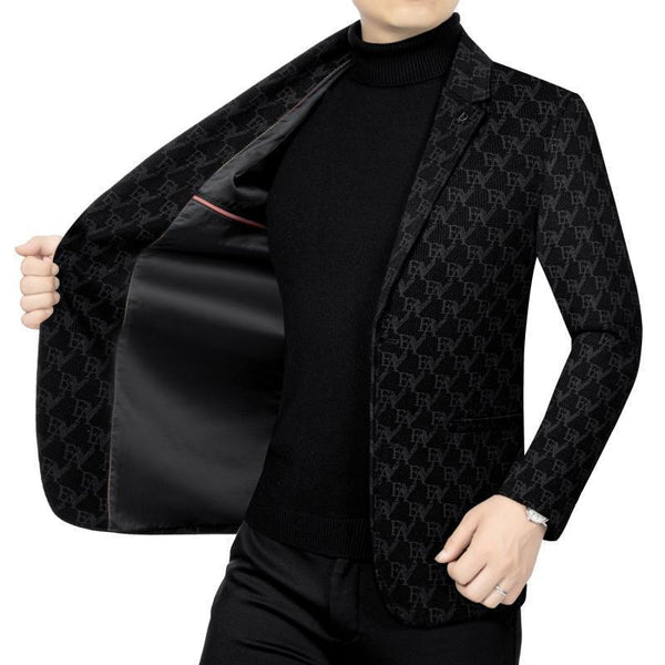 Slim Fit Business Men's Suit Jacket