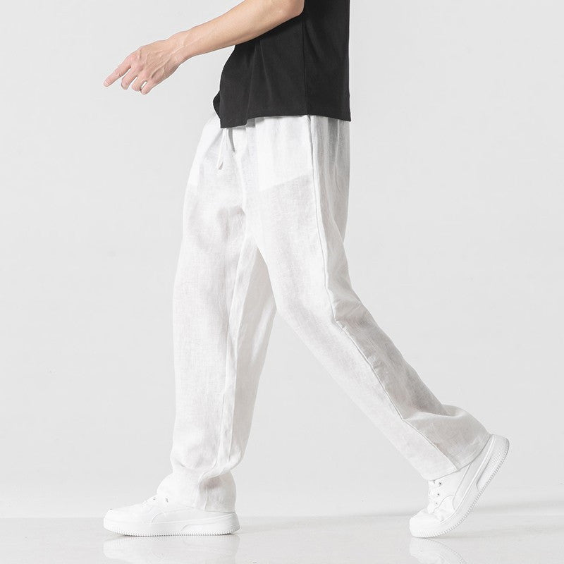 Men's Ultra-thin Baggy Straight Trousers