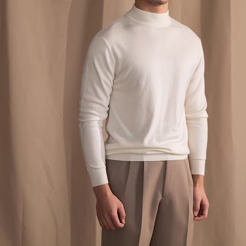 Turtleneck Slim Fit All-matching Warm Bottoming Sweater
