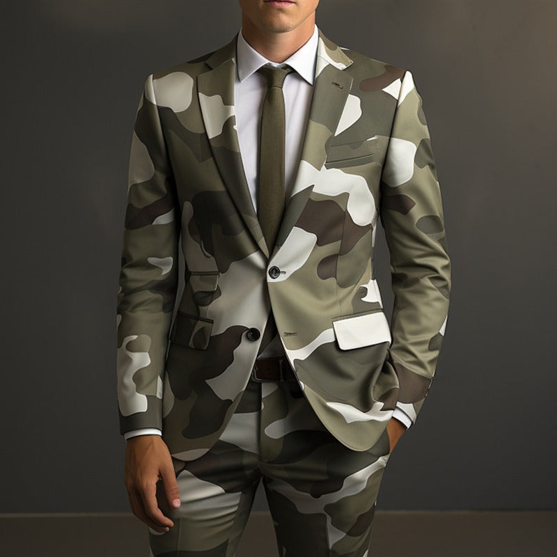 Men's 3D Digital Printing suit for party