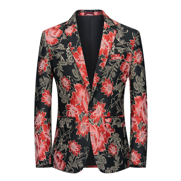 Personalized Stage Performance Banquet Business Casual Small Suit