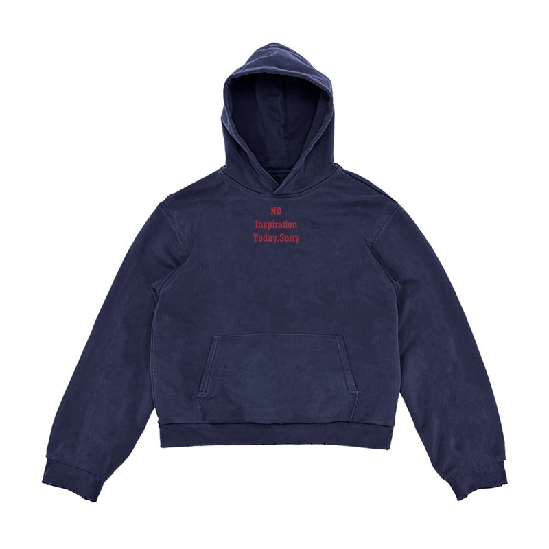 Minimalist Design Maychao Youth Street Hip-hop Loose Hooded Sweater
