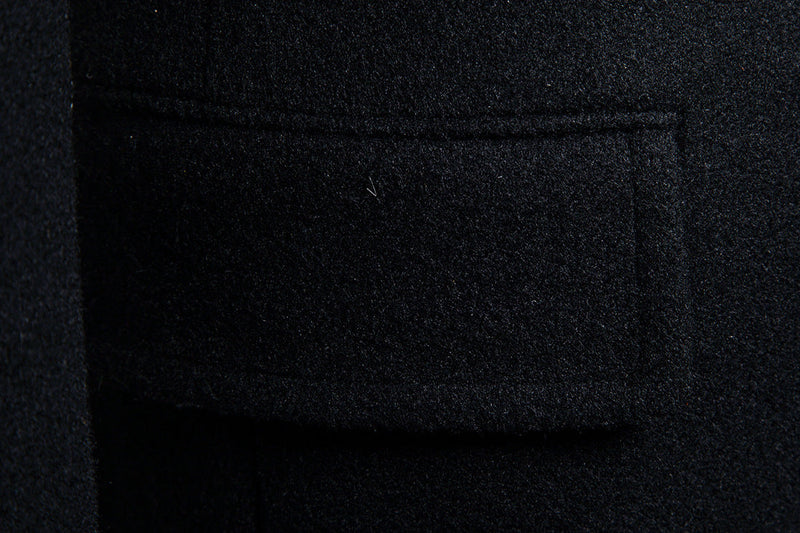 Men's Medium Length Oversized Woolen Coat